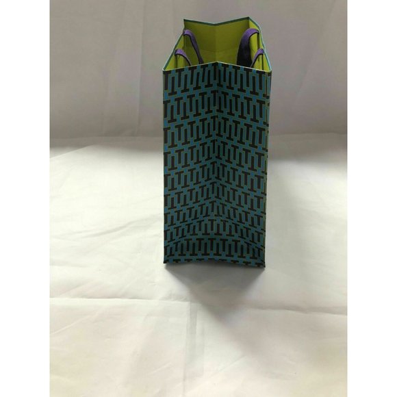 Tory Burch Reusable Paper Shopping Bag Gift Rope Handle 9" X 12" X 4.9" - Picture 11 of 12